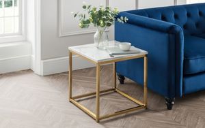 SCALA MARBLE LAMP TABLE - GOLD JB