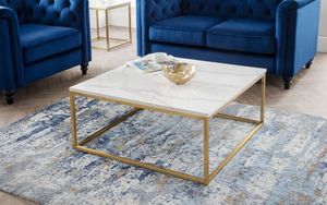 SCALA MARBLE COFFEE TABLE - GOLD JB