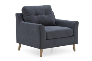 Olten 1 Seater Sofa Charcoal VL
