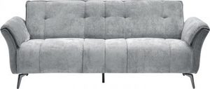 Amalfi 3 Seater Sofa Grey Fabric WB