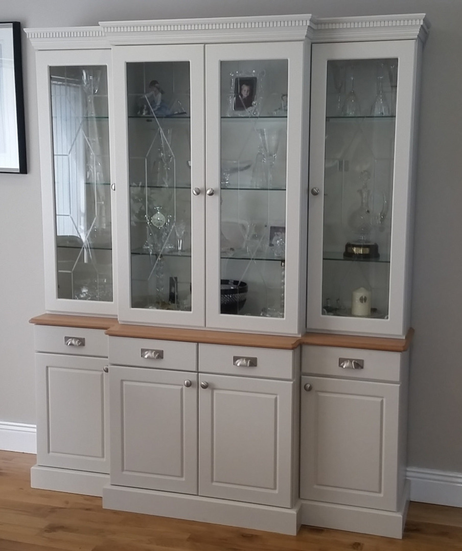 After - completly refurbished wall unit